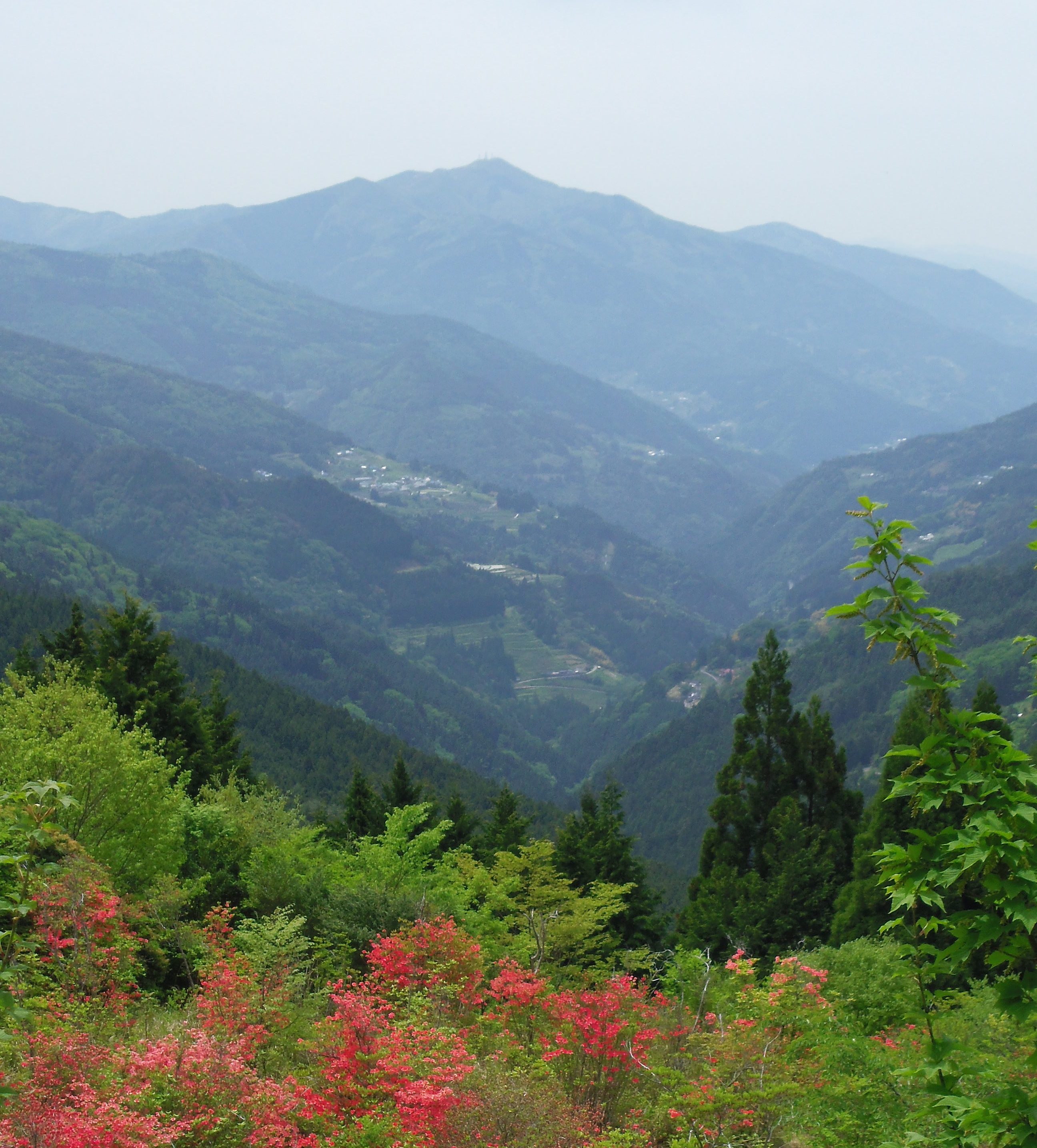 京柱峠からの風景