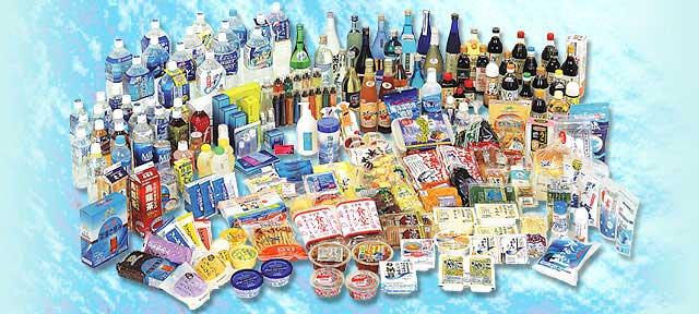 海洋深層水が入った商品の写真 海洋深層水が入った商品の写真