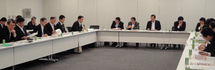 与党　防災・減災に関するＰＴ小委員会