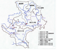 清流基準地点見直し位置図