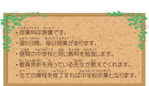 夜間中学ＨＰ２