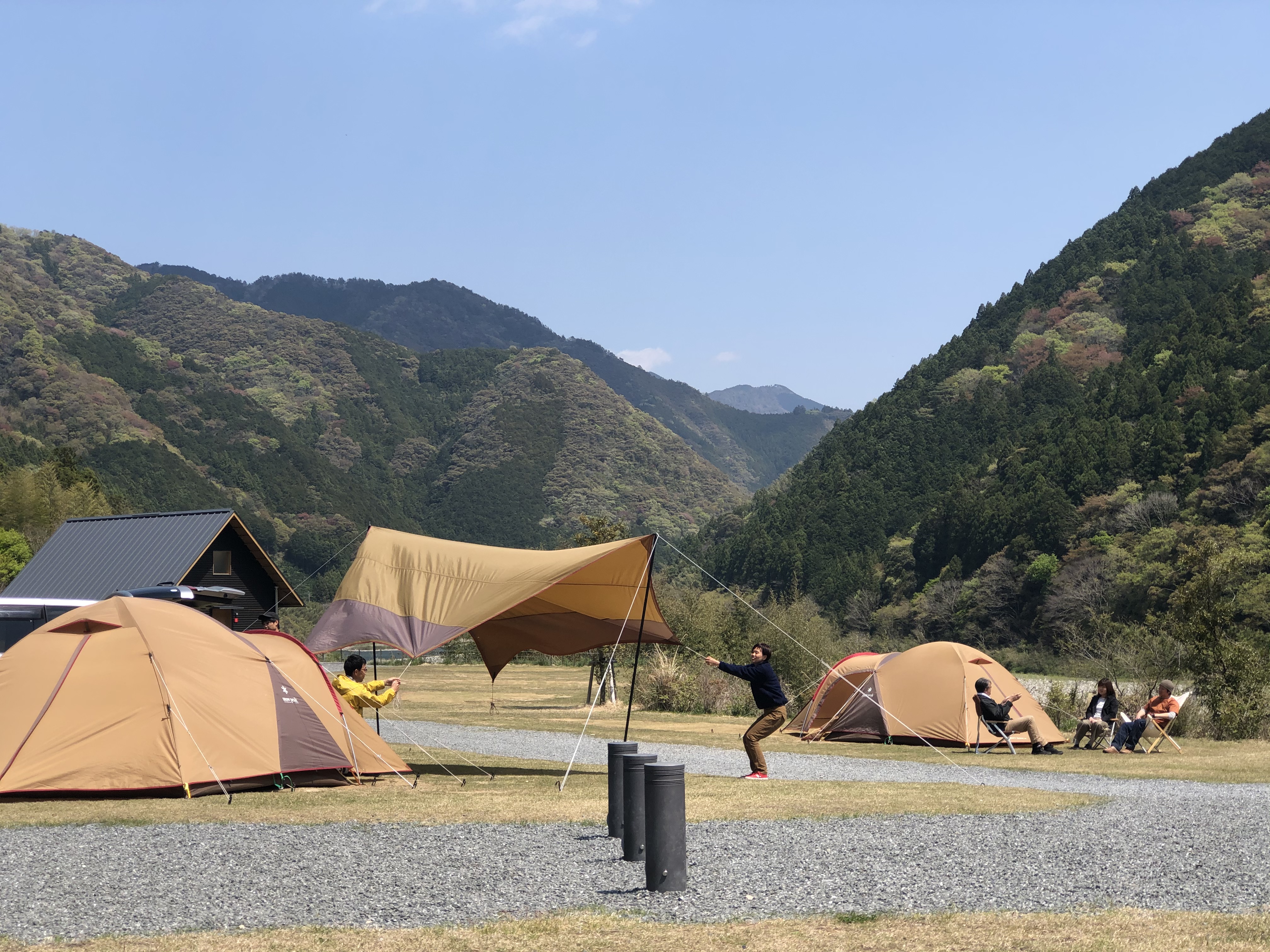 スノーピークおち仁淀川キャンプフィールド