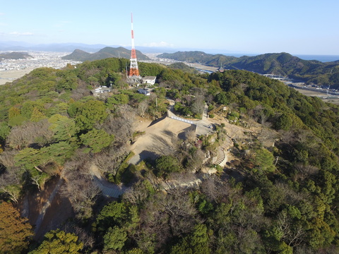 高知市中心部から五ノ台方向