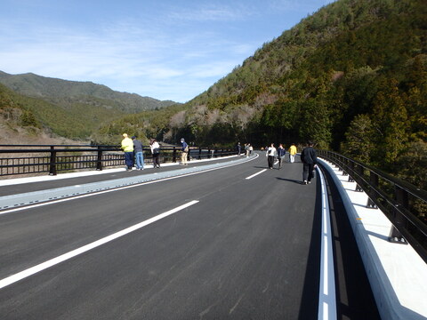 イベントの状況（大木絆第一橋）