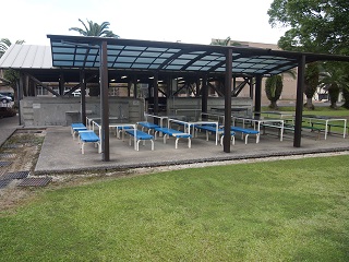 野外炊飯カーポート