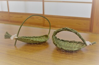 シュロのかご
