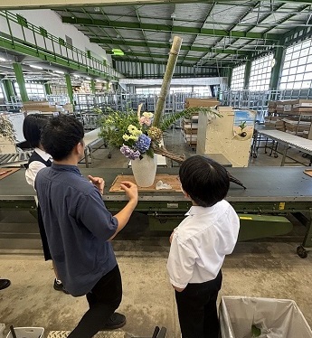７月２８日　花いけ