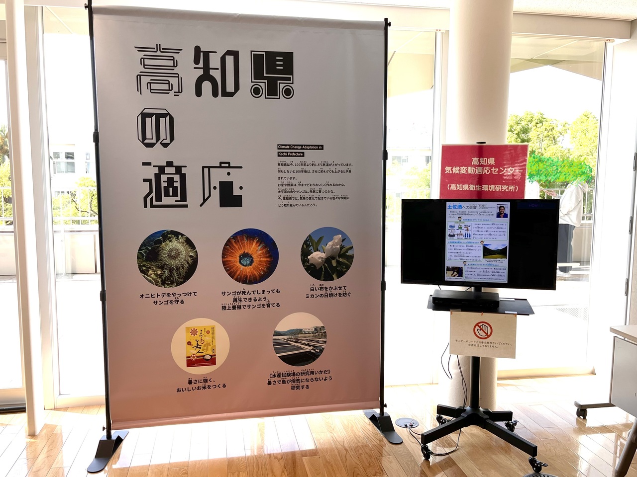 展示物【バナー・モニター】