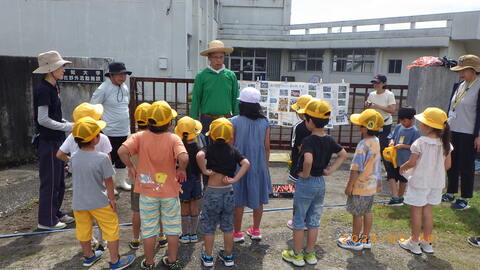 小学生へ挨拶