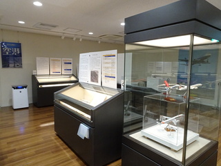 空港ゾーン展示風景