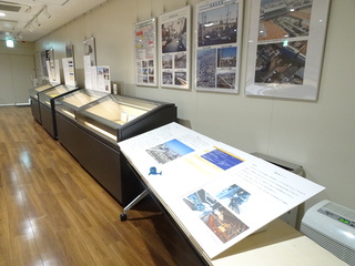 駅ゾーン展示風景