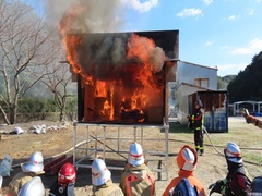 火災性状体験研修01