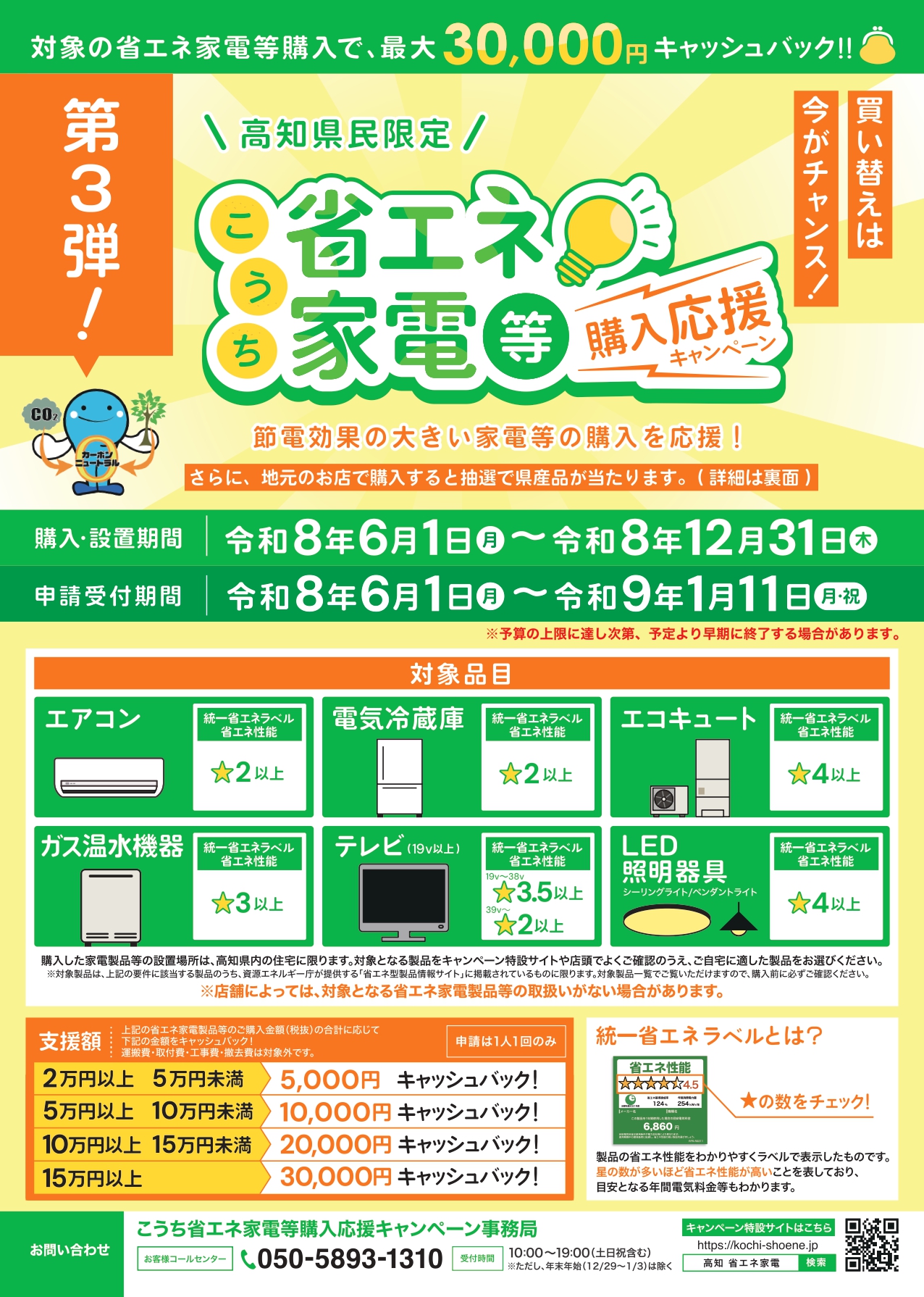 高知省エネ家電等購入応援キャンペーン_page-0001
