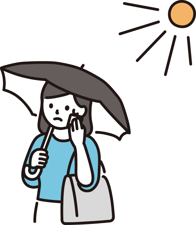 日傘女性9973_color