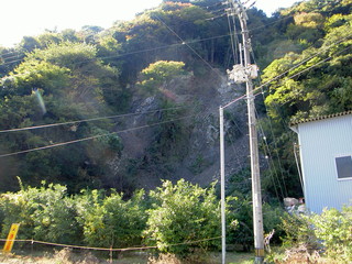 林地荒廃防止工事　災害時当初写真