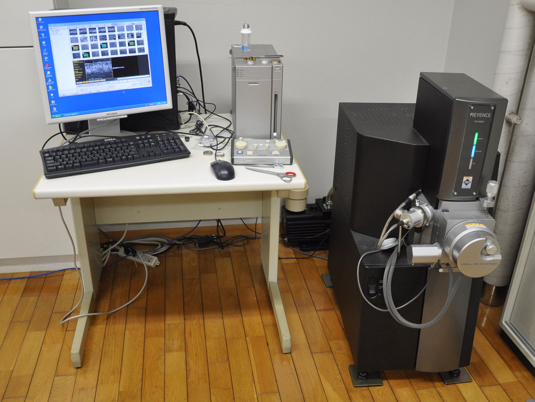 三次元計測機能付走査型電子顕微鏡