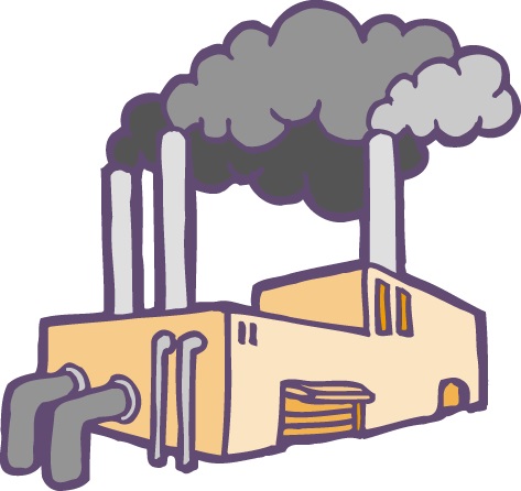 工場排気