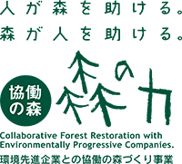 協働の森「森の力」ロゴ１