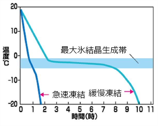最大氷結晶生成帯